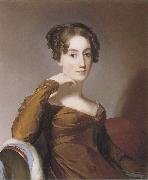 Oil on canvas portrait of Elizabeth McEuen Smith by Thomas Sully Thomas Sully